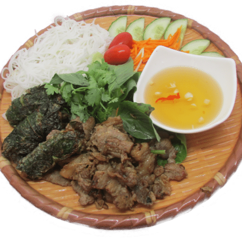 Bun cha & Cha La Lot (scharf)