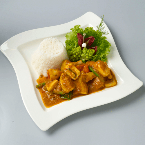Jalfrezi-Curry (leicht scharf)