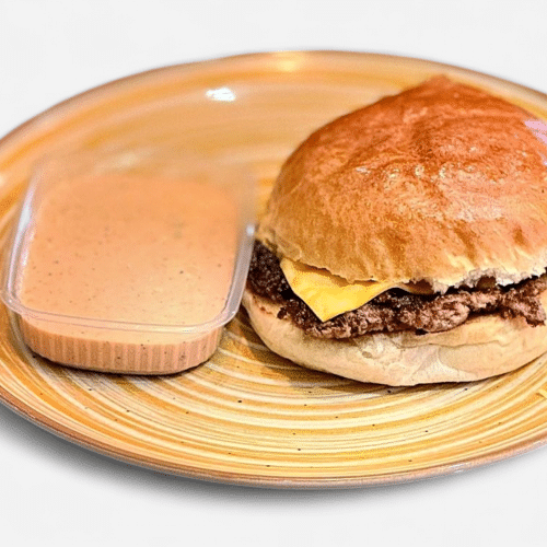 Dip And Yummy Rasing Canes Burger