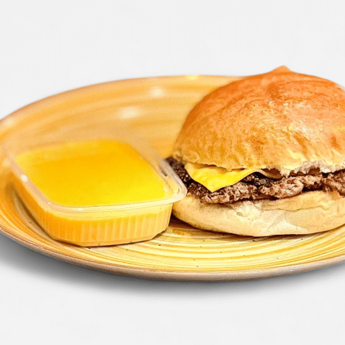 (Neu) Dip and Yummy cheddar burger