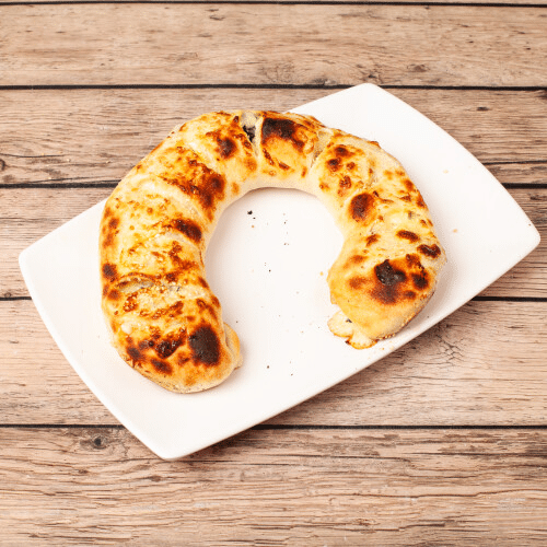 Pizzabrötchen mit Spinat