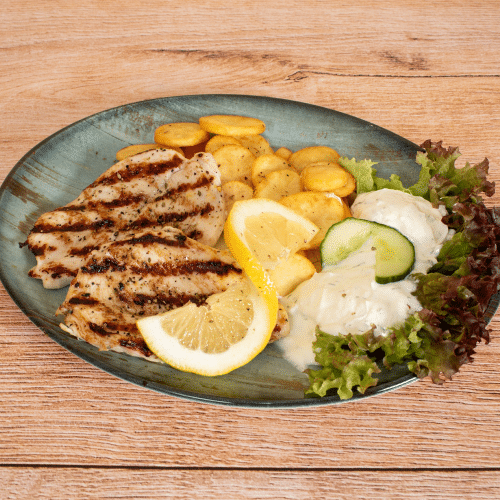 Gegrilltes Brustfilet