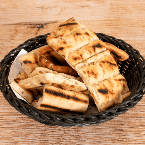Gegrilltes Pitabrot