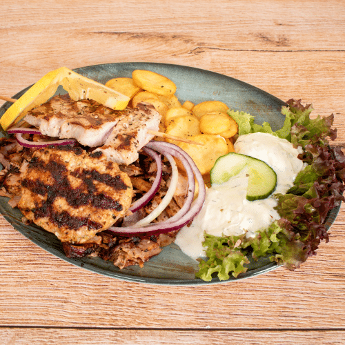 Gyros Bifteki Souflaki