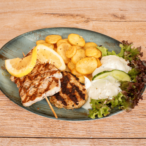 Souflaki Bifteki