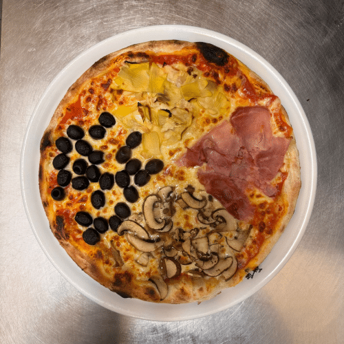 Pizza Quattro Stagioni, 29cm