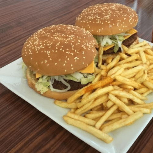 Doppel Chili Cheese Burger (Neu)