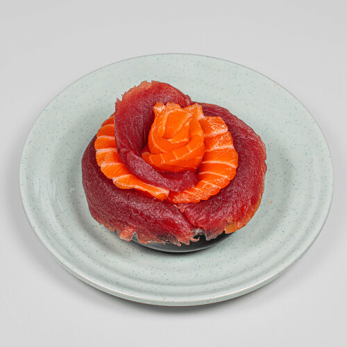 Salmon und Tuna Sashimi