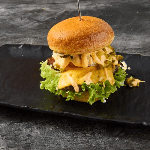 Charly Spezial Burger (scharf)