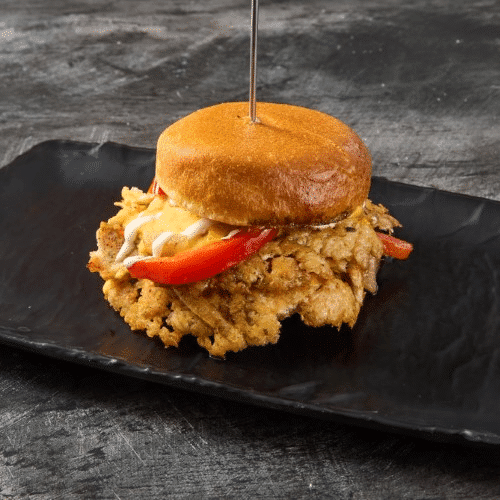 Chicken Camembert Burger