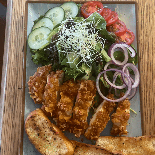 Crispy Chicken Salad