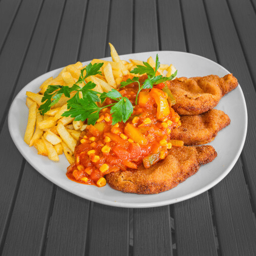 Paprikaschnitzel ungarischer Art