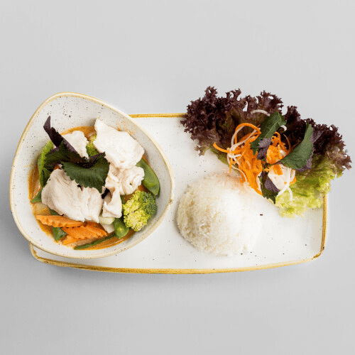 Erdnuss-Satay mit Hähnchenbrustfilet