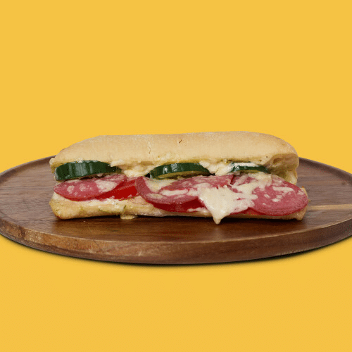 Ciabatta mit Salami