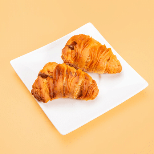 2x Croissant Schokonuss