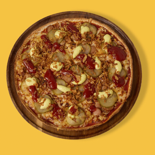 Pizza Hot Knacki