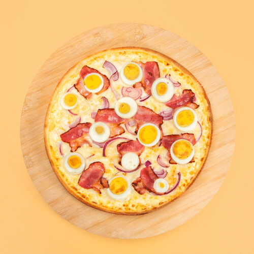 Pizza Bacon-Egg