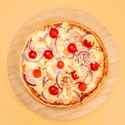 Pizza Scampi Royal