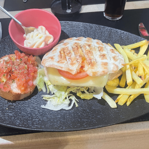 Rinder burger
