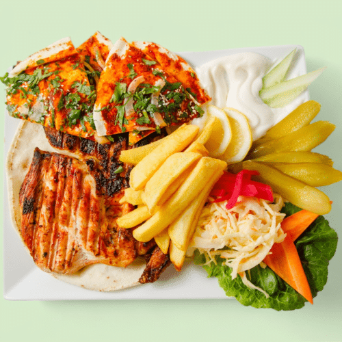 Halbes Hähnchen vom Holzkohlegrill