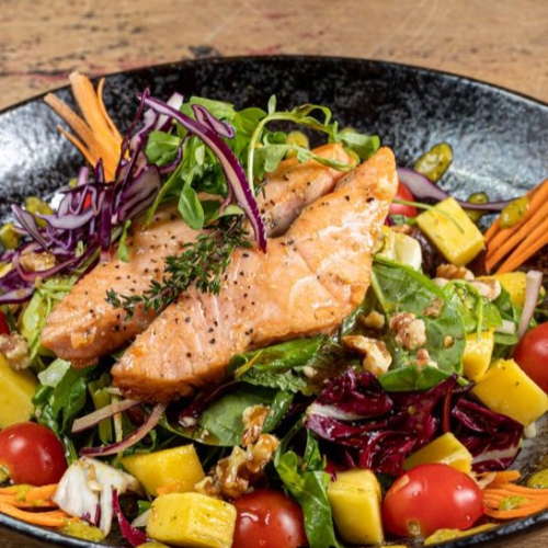 Avocado Lachs Salat
