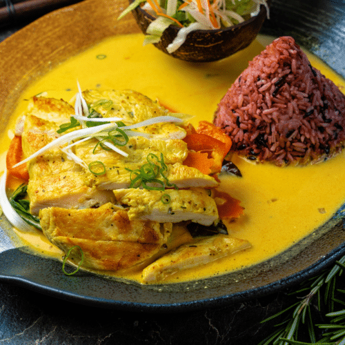 Kokos Curry Spezial (leicht scharf)
