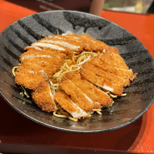 Gebratene Asia Nudeln mit Gemüse