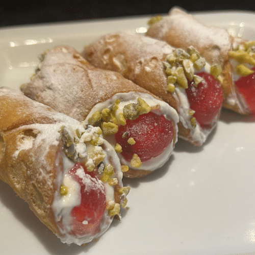 Hausgemachtes Canollo Siciliano (4 Stück)