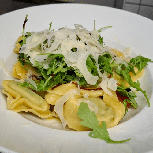 Gefüllte Nudelteigtaschen