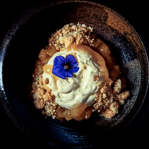 Apple Crumble Mousse