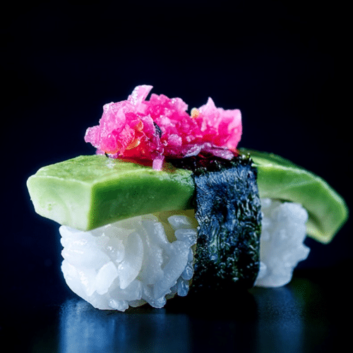 Avocado Ceviche Nigiri ( 1 Stück)