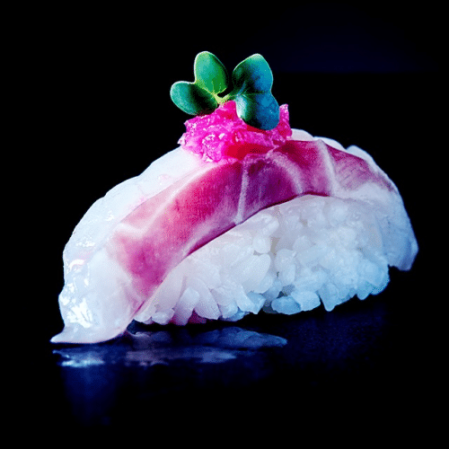 Loup de Mer Ceviche Nigiri (1 Stück)