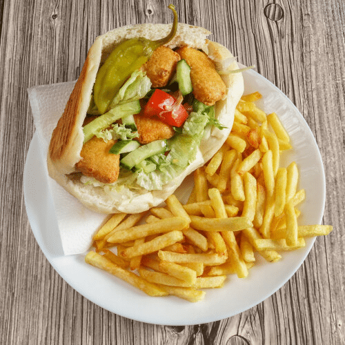 Chicken Tasche Menü