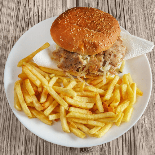Döner Burger Menü
