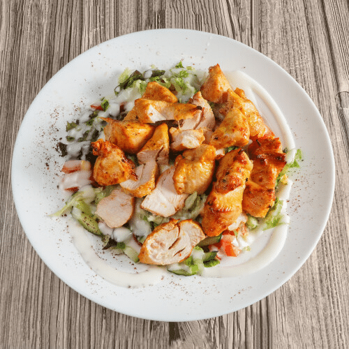 Hähnchen-Döner Salat
