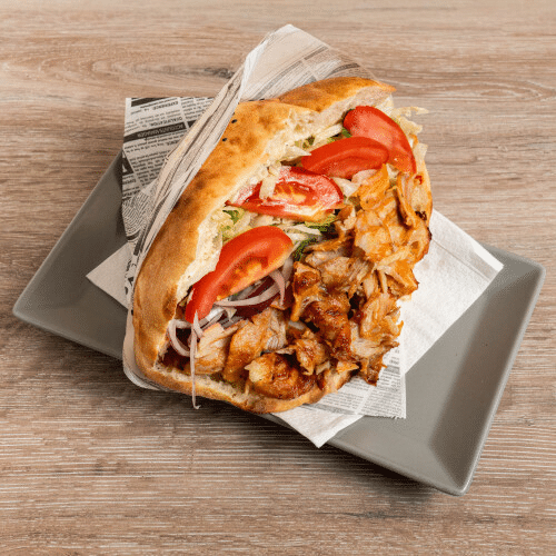 Döner Hähnchen - Döner Tasche