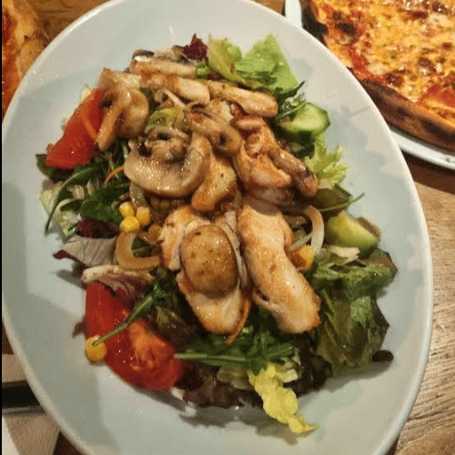 Insalate Polo e Funghi