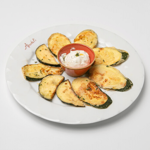 Gebackene Auberginen und Zucchini