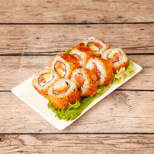 Crispy Sake Roll