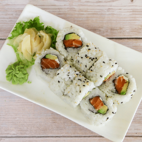 Sake Avocado Insideout