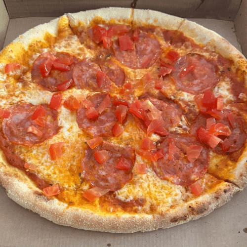 Pizza Diavolo (scharf)