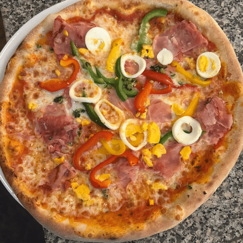 Pizza Vulkano (scharf)