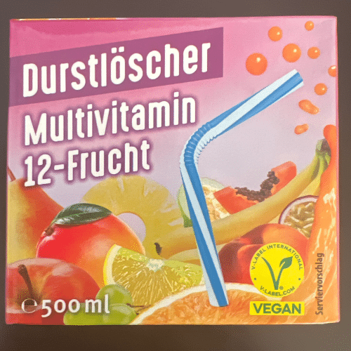 Durstlöscher Multivitaminpräparat 12-Frucht (0.5l)