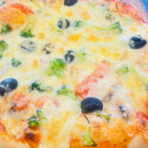 Pizza Brokkoli 