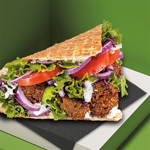 Falafel im Brot