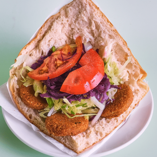 Falafel im Brot