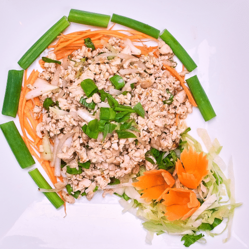 Thai Lab Salat (pikant scharf)