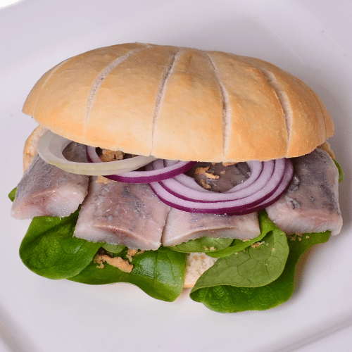Matjes Brötchen
