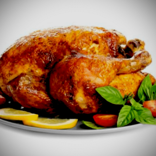 Halbes Hähnchen Menü