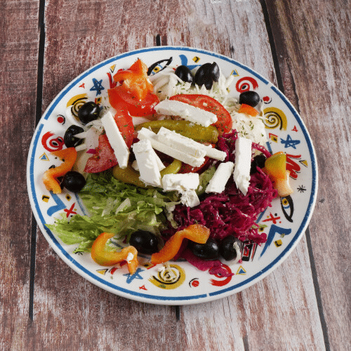 Weißkäse Salat